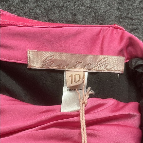 Hutch Strapless Pink and Black Dress - Picture 2 of 6